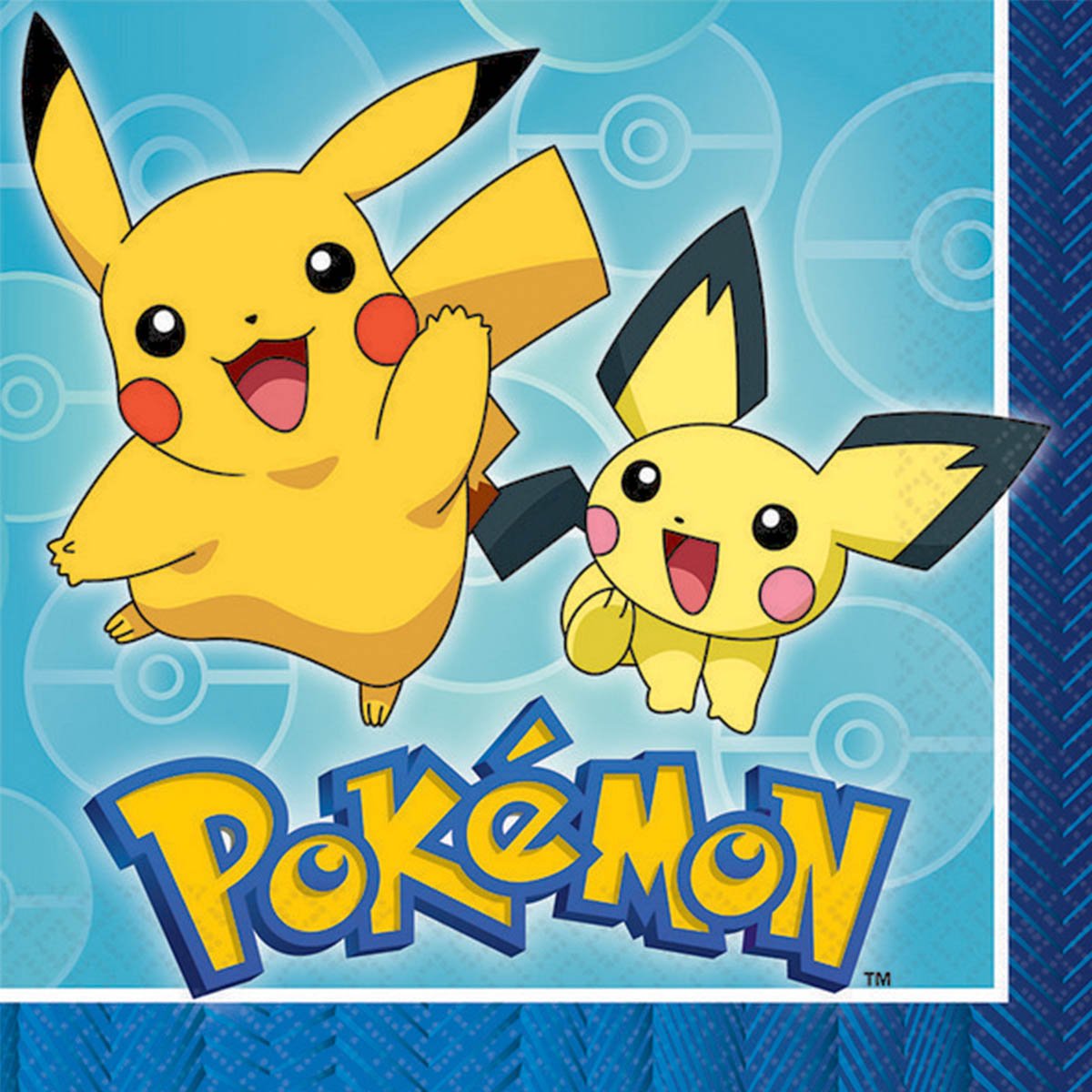 Pokemon Core Large Napkins