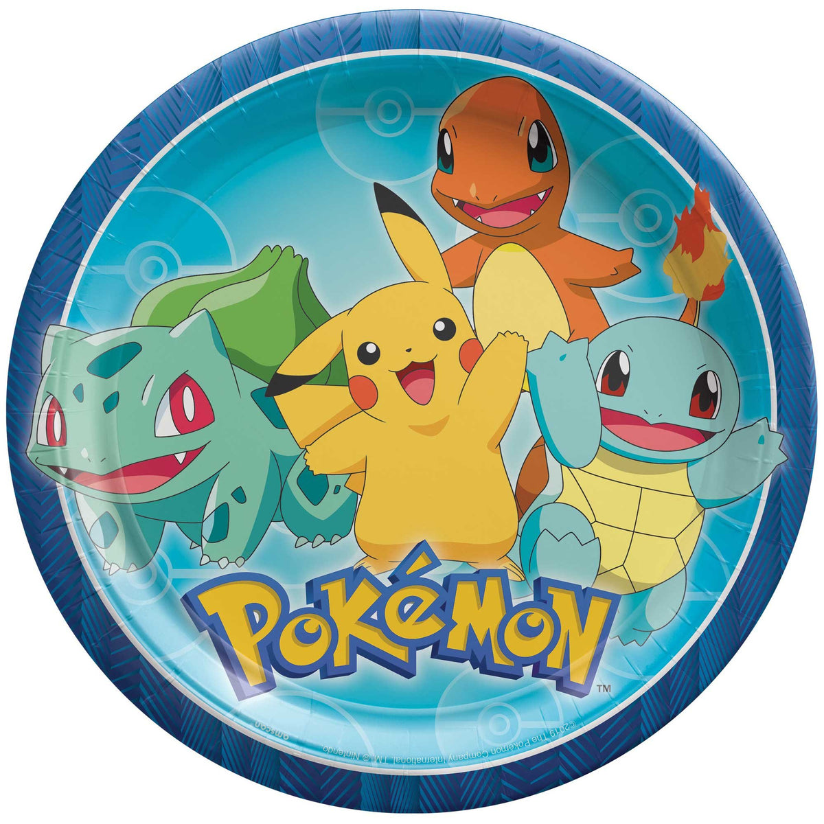 Pokemon Classic 9in/23cm Rnd P
