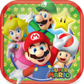 Super Mario Bros 7in/17cm Square Plates
